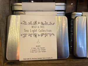 Wild & Free Tea Light Collection