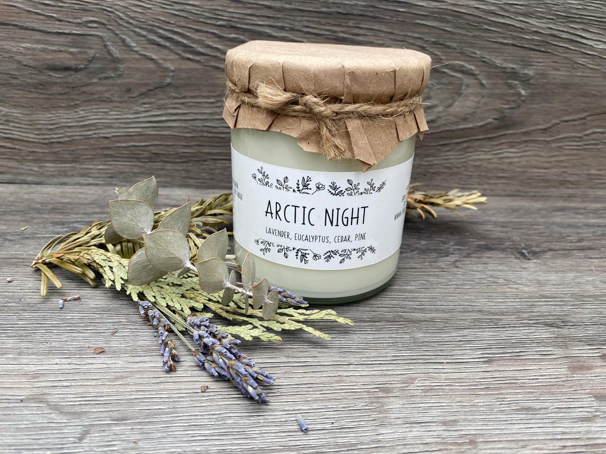 Sanctuary Soy Candle Arctic Night
