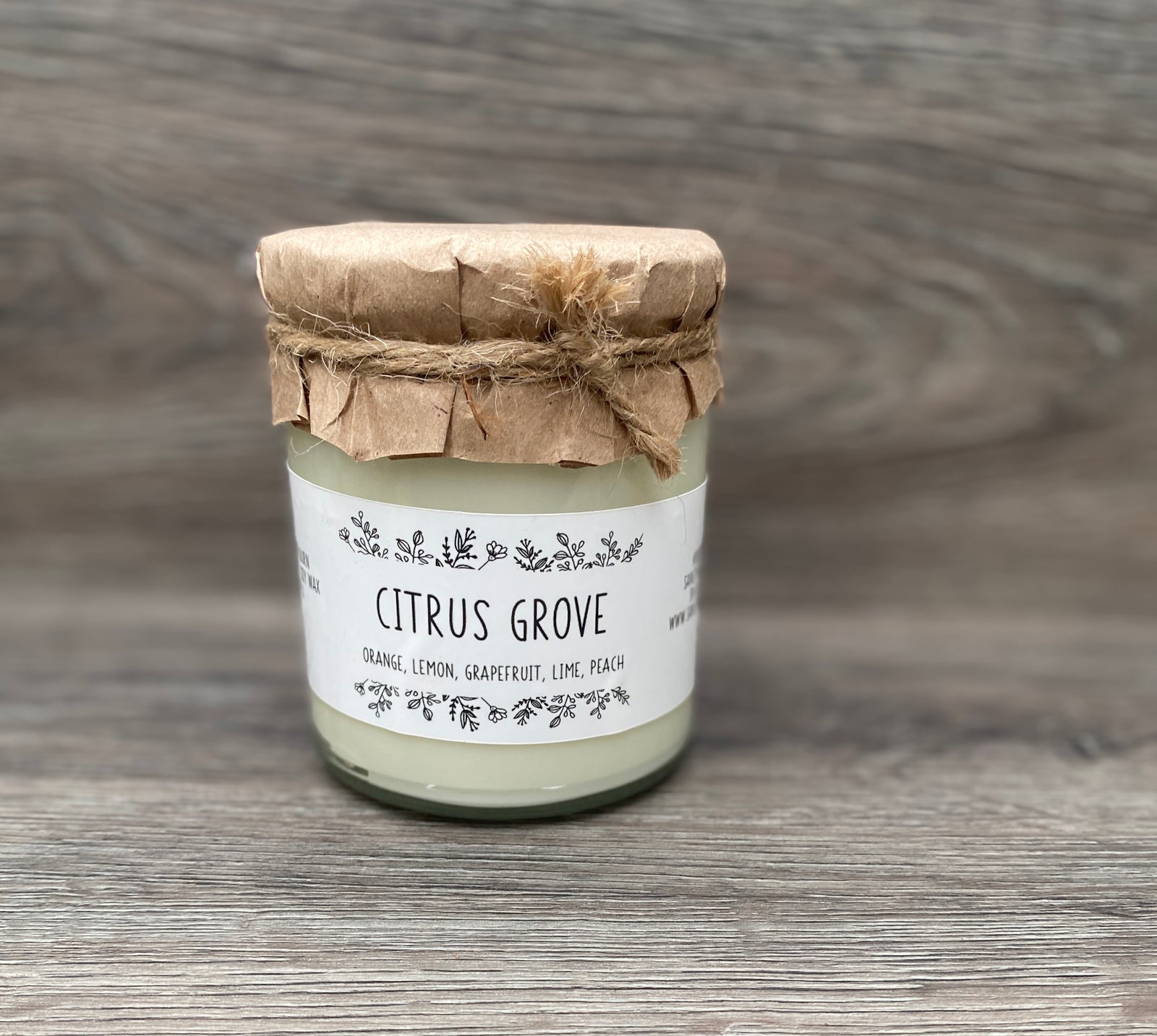 Sanctuary Soy Candle Citrus Grove