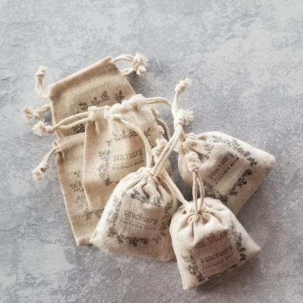 Small muslin discount bags for lavender