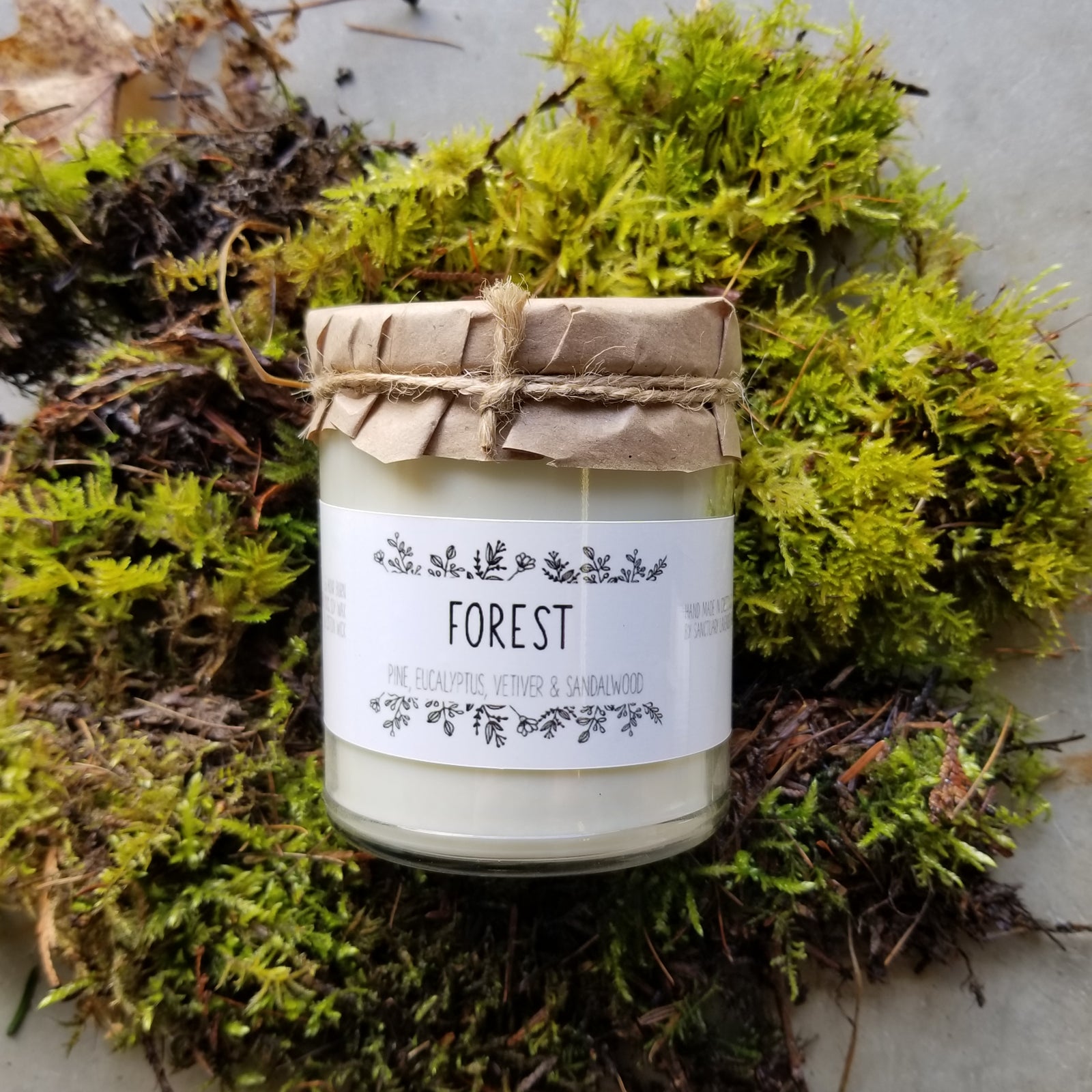 Sanctuary Soy Candle Forest