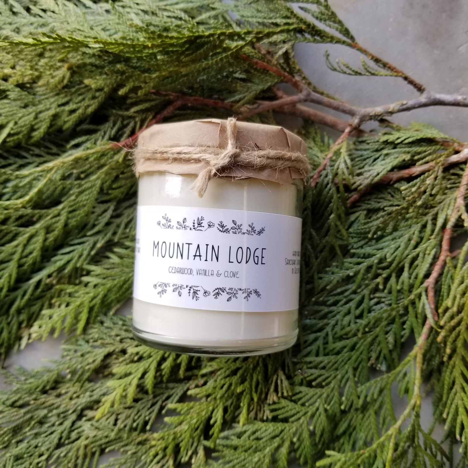 Sanctuary Soy Candle Mountain Lodge