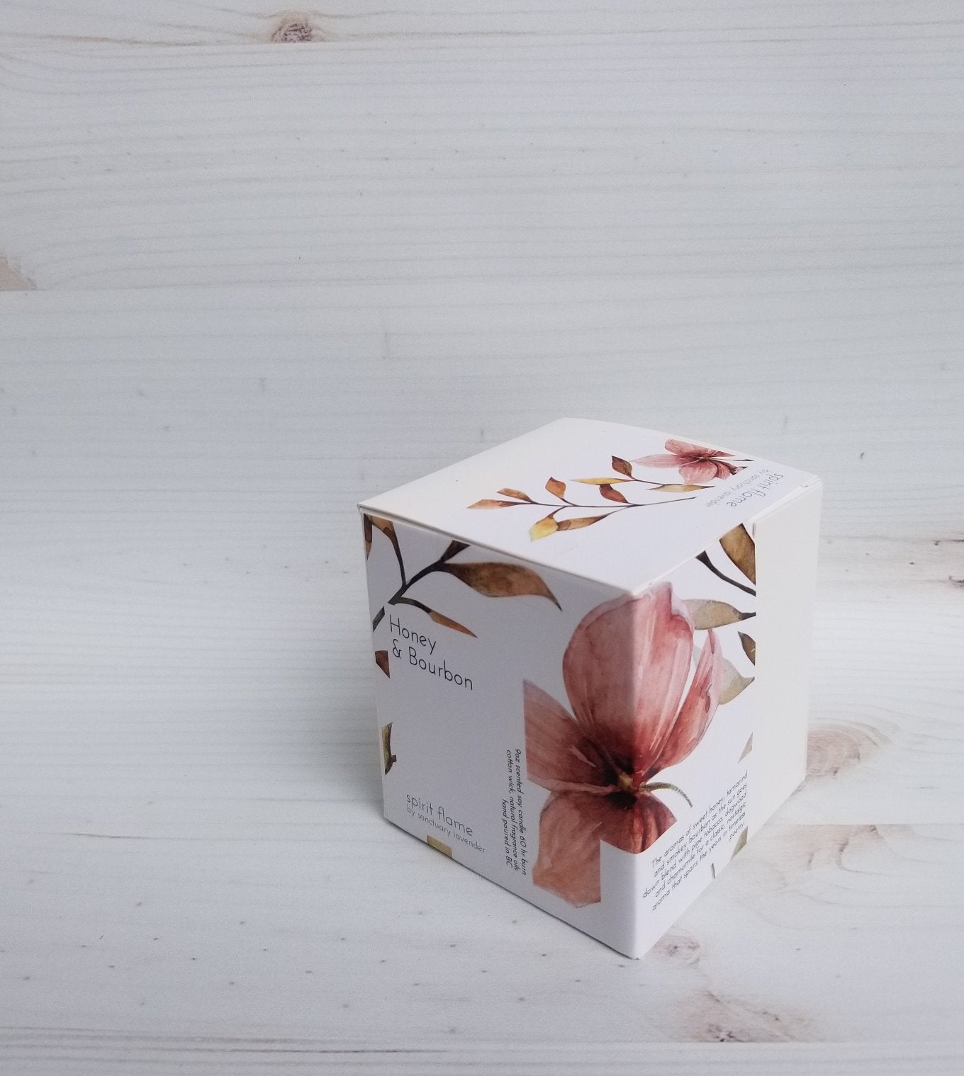 Spirit Flame Soy Candle Honey Bourbon