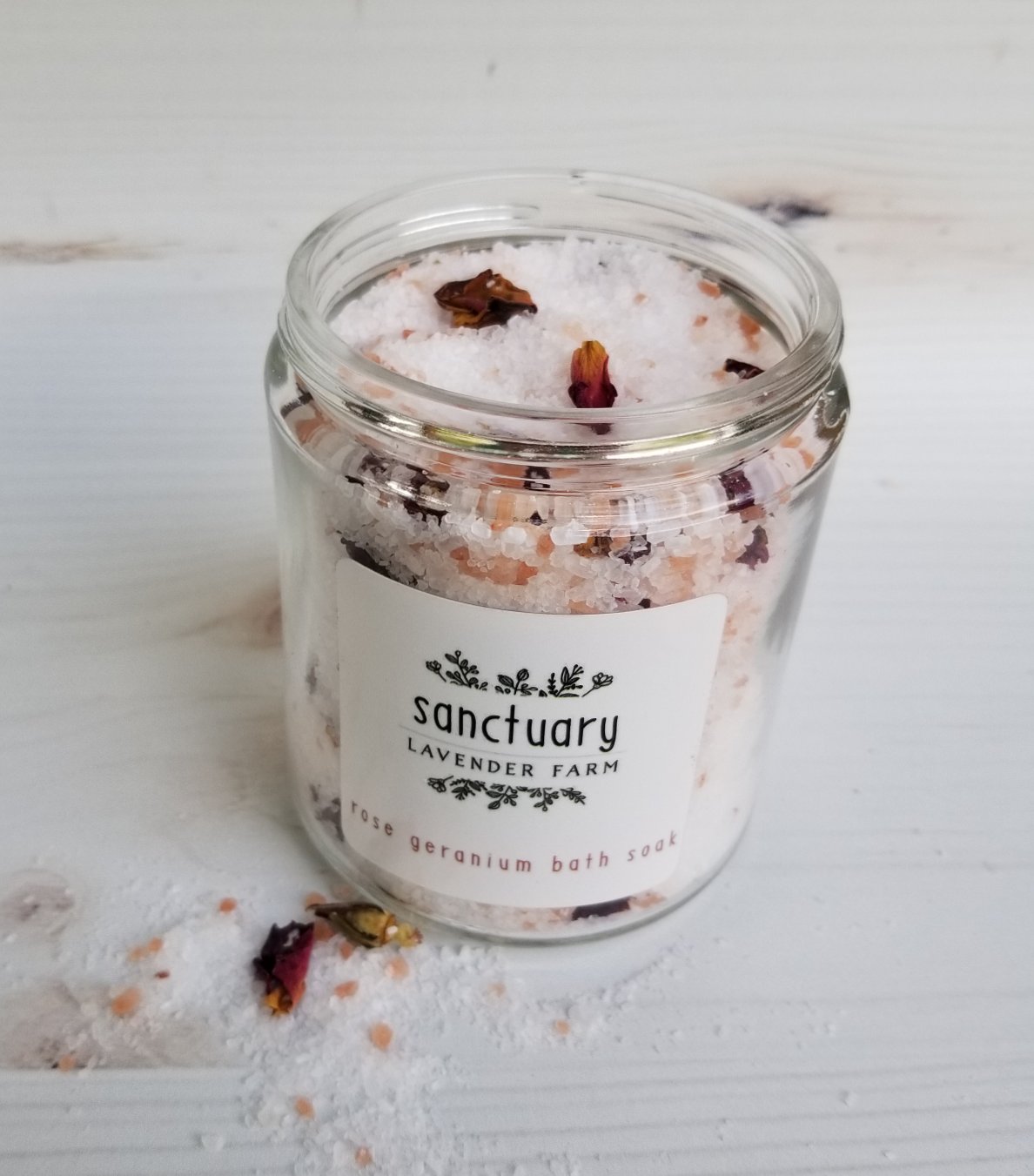 Rose Geranium Bath Salt