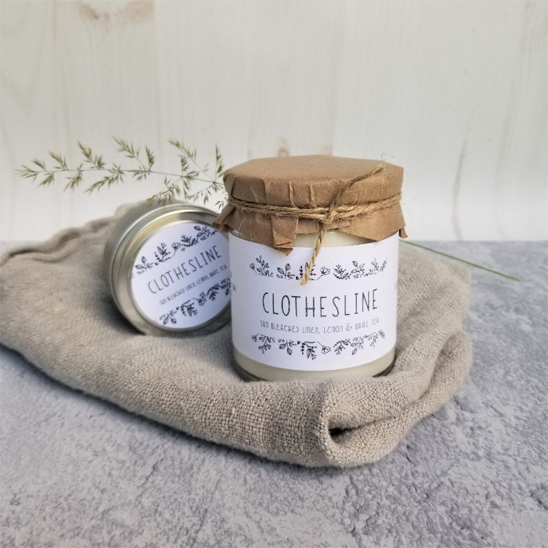 Sanctuary Soy Candle Clothesline