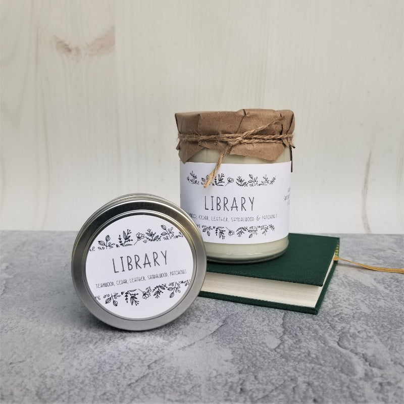 Sanctuary Soy Candle Library