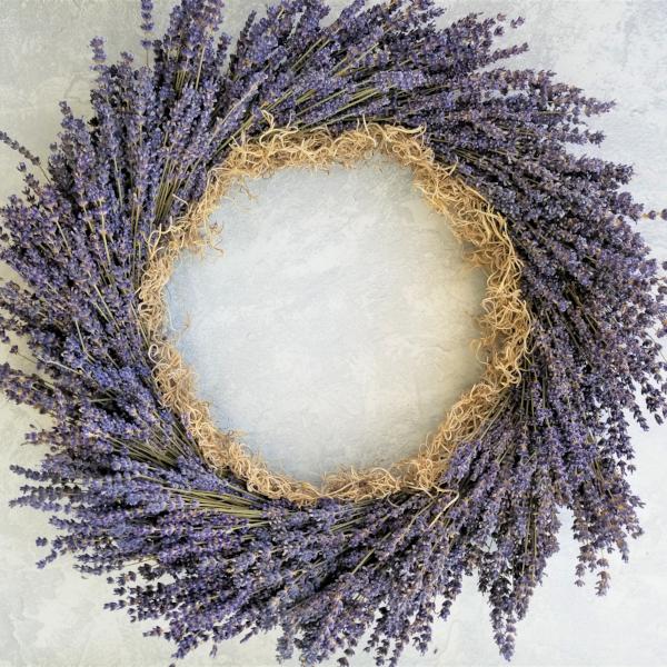 Lavender Wreath